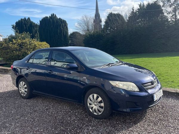 Toyota Corolla Saloon, Petrol, 2010, Blue