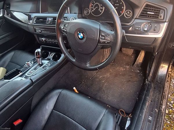 BMW 5-Series Saloon, Diesel, 2013, Black
