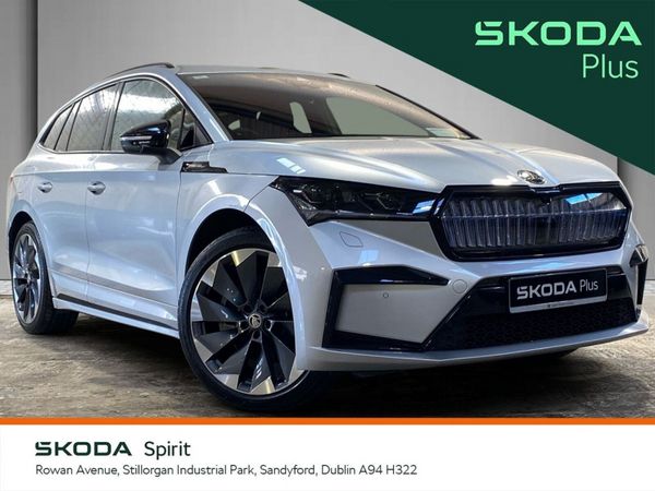 Skoda Enyaq Estate, Electric, 2025, Silver