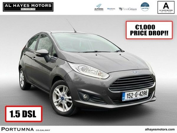 Ford Fiesta Hatchback, Diesel, 2015, Grey