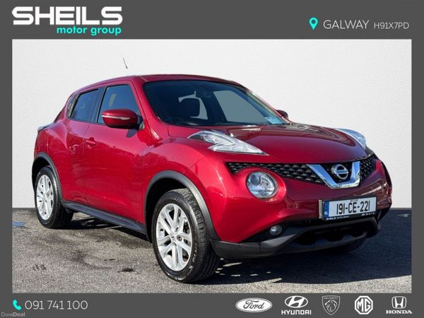 Nissan Juke SUV, Diesel, 2019, Red