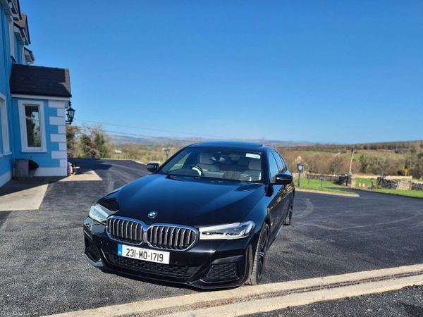 BMW 5-Series Saloon, Diesel, 2023, Black