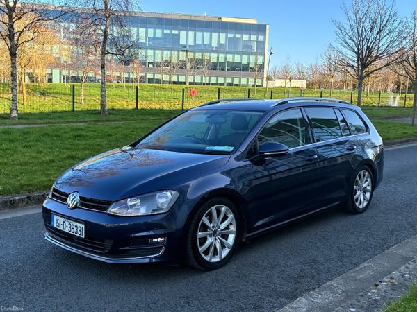 Volkswagen Golf Estate, Diesel, 2015, Blue