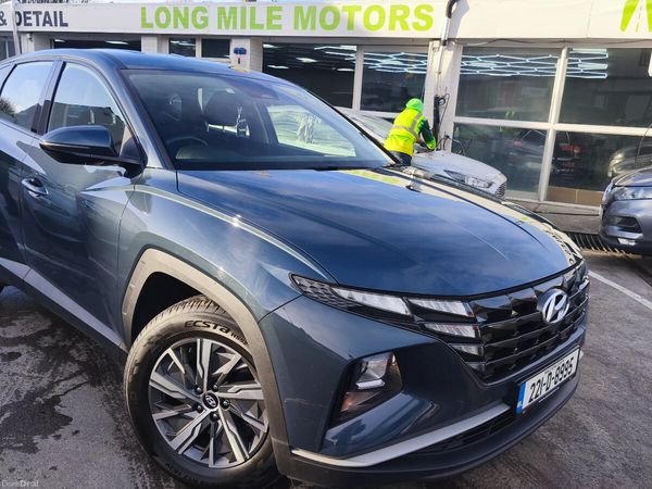 Hyundai Tucson SUV, Petrol Hybrid, 2022, Blue