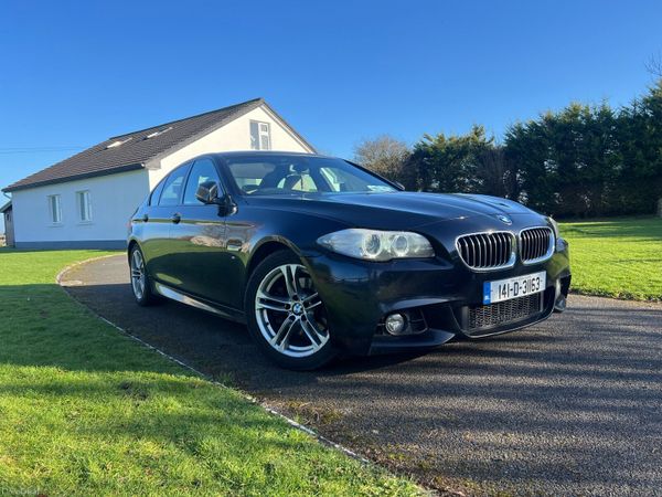 BMW 5-Series Saloon, Diesel, 2014, Black