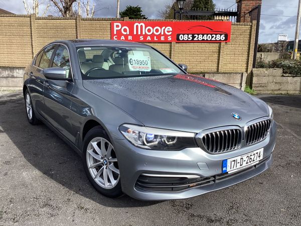 BMW 5-Series Saloon, Diesel, 2017, Grey