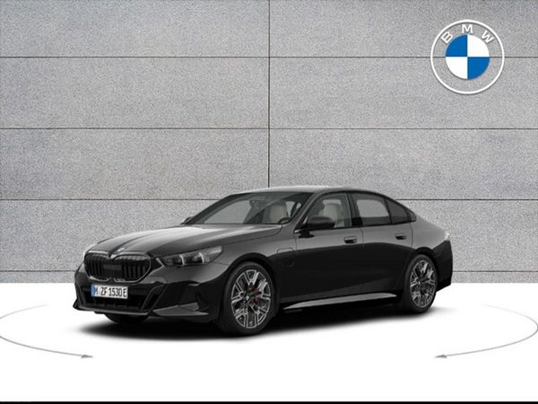 BMW 5-Series Saloon, Petrol Plug-in Hybrid, 2026, Black