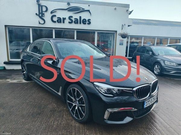 BMW 7-Series Saloon, Diesel, 2017, Black
