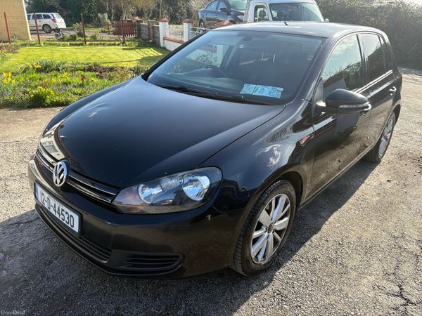 Volkswagen Golf Hatchback, Diesel, 2012, Black
