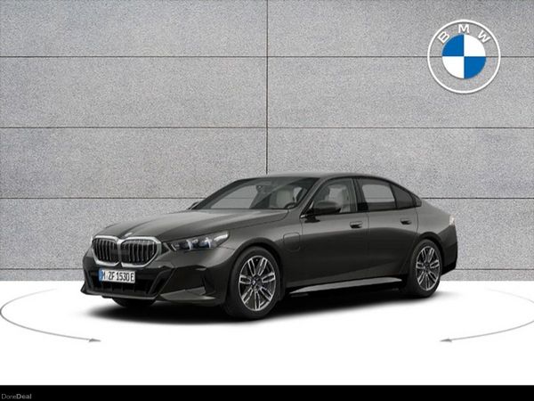 BMW 5-Series Saloon, Petrol Plug-in Hybrid, 2026, Grey