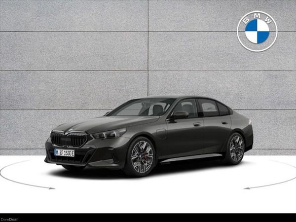 BMW 5-Series Saloon, Petrol Plug-in Hybrid, 2026, Grey