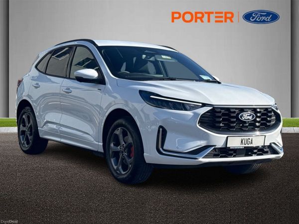 Ford Kuga SUV, Petrol Plug-in Hybrid, 2026, White