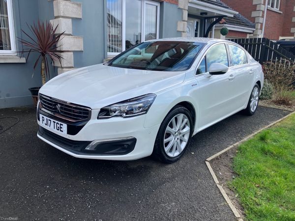 Peugeot 508 Saloon, Diesel, 2017, White