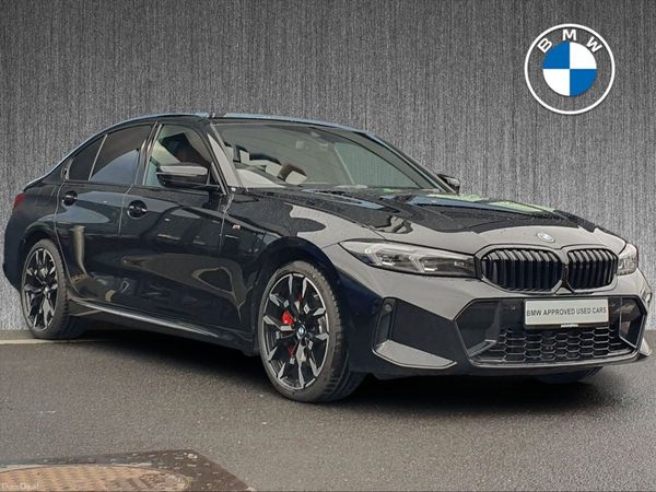 BMW 3-Series Saloon, Petrol Plug-in Hybrid, 2026, Black