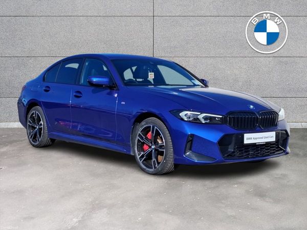 BMW 3-Series Saloon, Petrol Plug-in Hybrid, 2025, Blue
