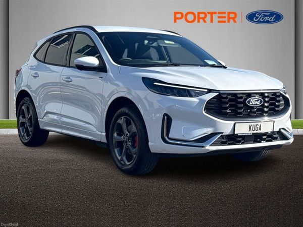 Ford Kuga SUV, Petrol Plug-in Hybrid, 2026, White