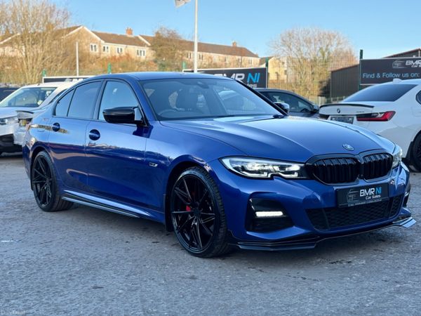 BMW 3-Series Saloon, Petrol Hybrid, 2021, Blue