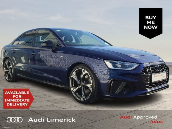 Audi A4 Saloon, Diesel, 2023, Blue