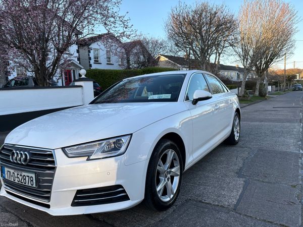 Audi A4 Saloon, Petrol, 2017, White