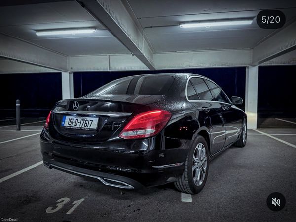 Mercedes-Benz C-Class Saloon, Diesel, 2015, Black
