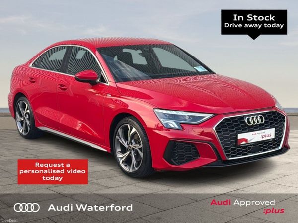 Audi A3 Saloon, Diesel, 2023, Red