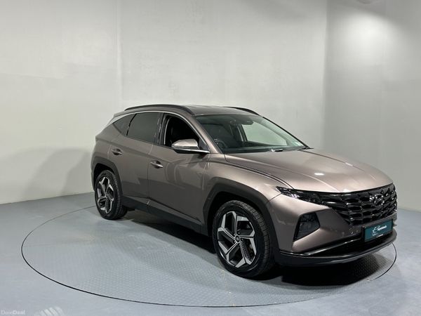 Hyundai Tucson SUV, Petrol Hybrid, 2021, Brown