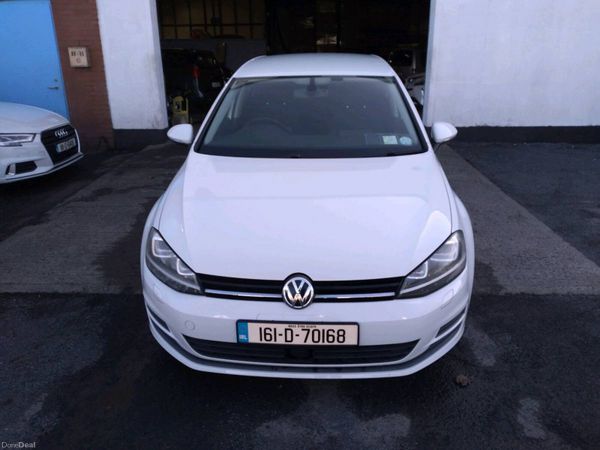 Volkswagen Golf Hatchback, Petrol, 2016, White