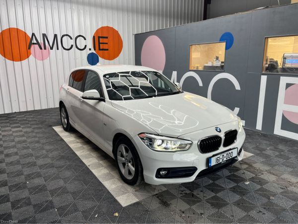 BMW 1-Series Hatchback, Diesel, 2016, White