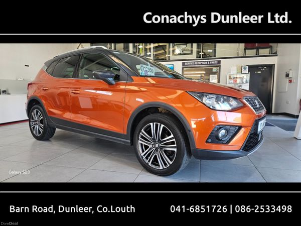 SEAT Arona Hatchback, Petrol, 2019, Orange