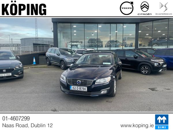 Volvo S80 Saloon, Diesel, 2015, Blue