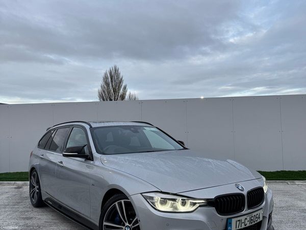 BMW 3-Series Estate, Petrol, 2017, Silver
