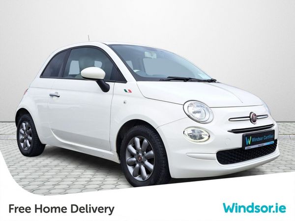 Fiat 500 Hatchback, Petrol, 2019, White