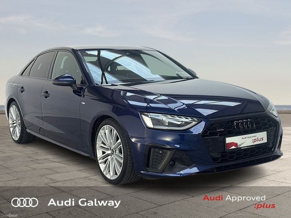 Audi A4 Saloon, Diesel, 2022, Blue
