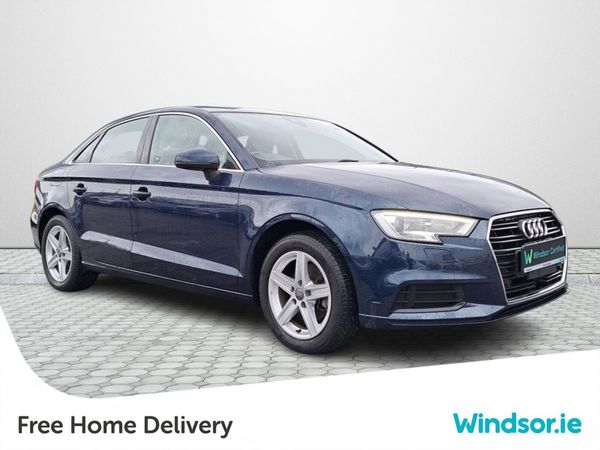 Audi A3 Saloon, Petrol, 2019, Navy