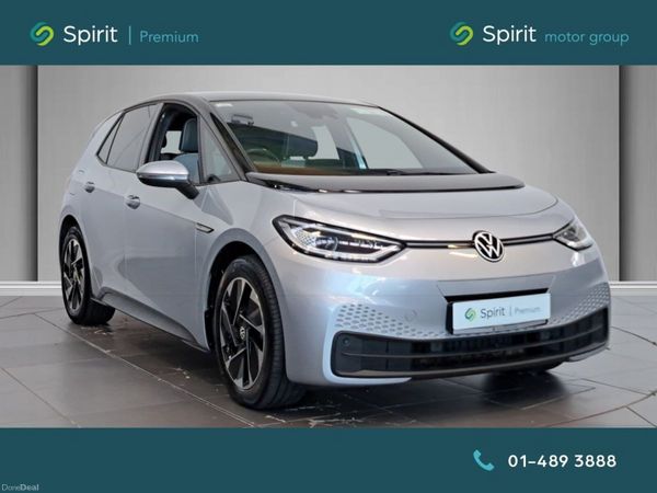 Volkswagen ID.3 Hatchback, Electric, 2021, Grey