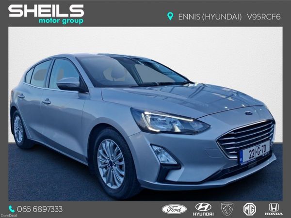 Ford Focus Hatchback, Petrol Hybrid, 2022, Grey