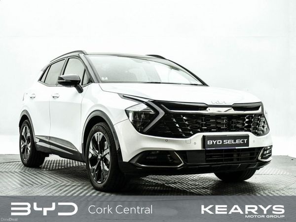 Kia Sportage SUV, Petrol Plug-in Hybrid, 2024, White