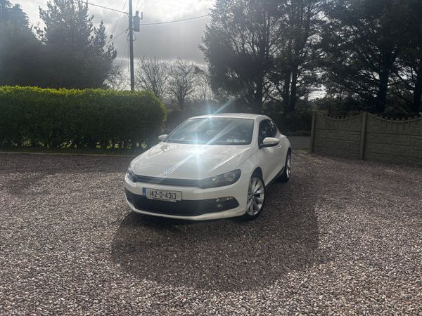 Volkswagen Scirocco Hatchback, Diesel, 2014, White