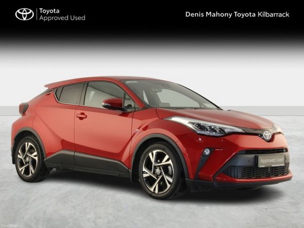 Toyota C-HR SUV, Petrol Hybrid, 2022, Red