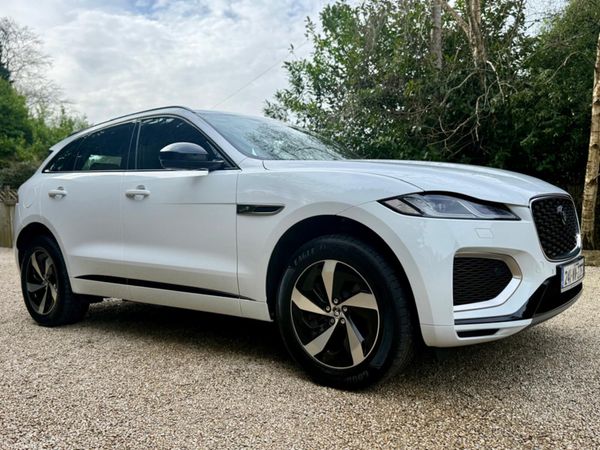Jaguar F-Pace SUV, Petrol Plug-in Hybrid, 2024, White