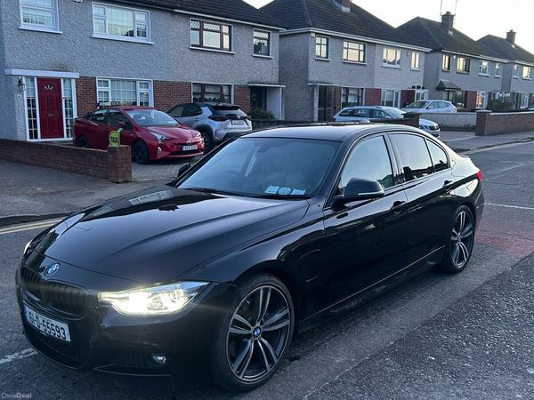 BMW 3-Series Saloon, Petrol Plug-in Hybrid, 2016, Black