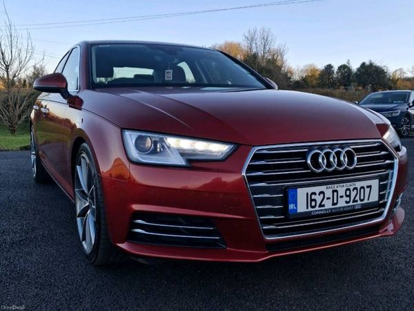 Audi A4 Saloon, Diesel, 2016, Red