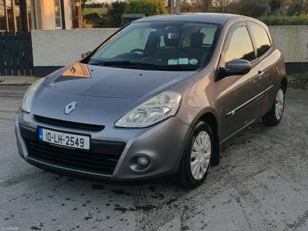 Renault Clio Hatchback, Ethanol Petrol, 2010, Grey