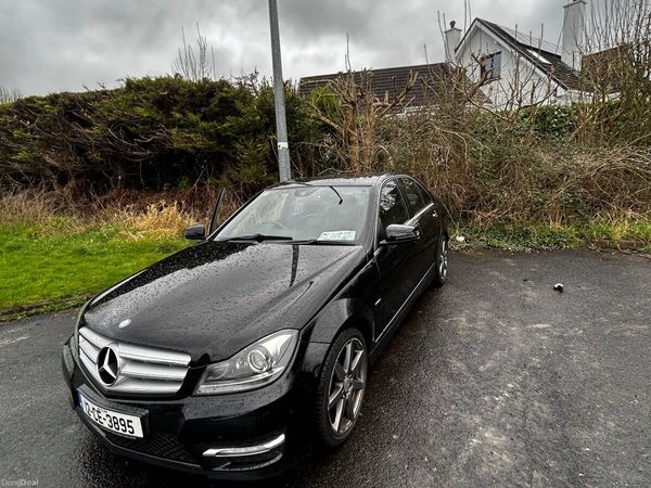 Mercedes-Benz C-Class Saloon, Diesel, 2012, Black