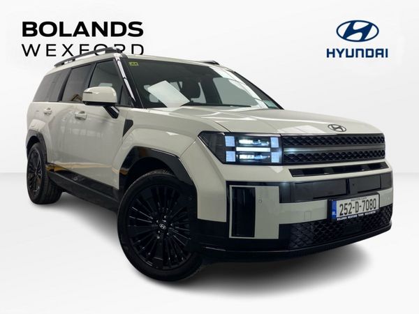 Hyundai Santa Fe SUV, Petrol Plug-in Hybrid, 2025, White