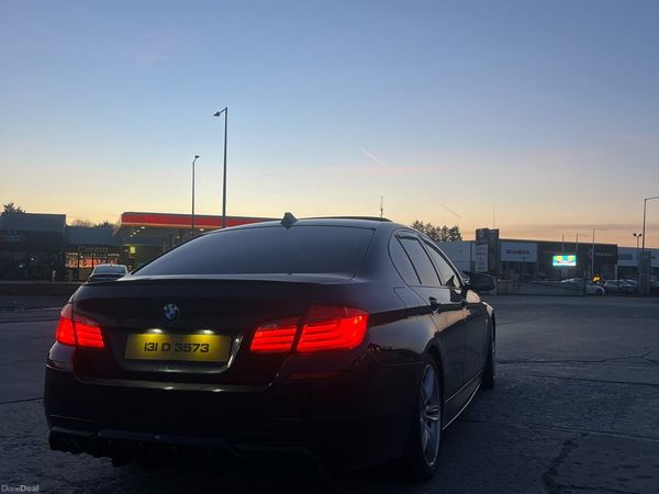 BMW 5-Series Saloon, Diesel, 2013, Black
