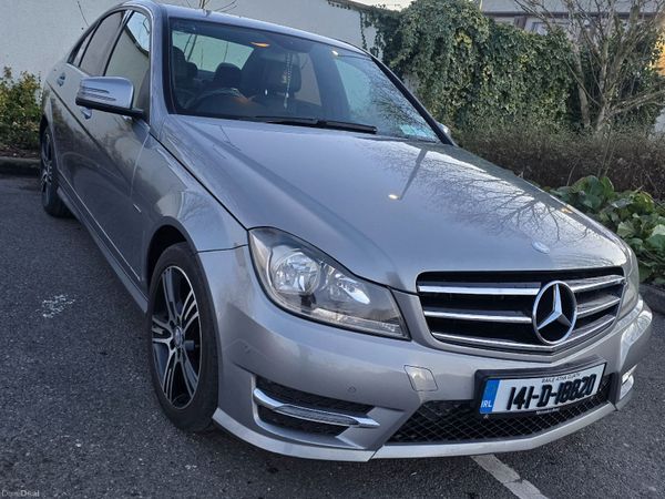 Mercedes-Benz C-Class Saloon, Diesel, 2014, Silver