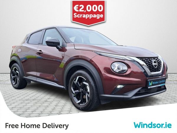 Nissan Juke SUV, Petrol, 2024, Red