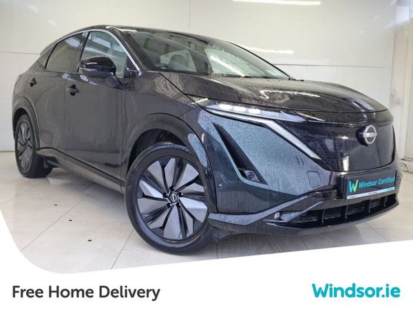 Nissan Ariya MPV, Electric, 2024, Green