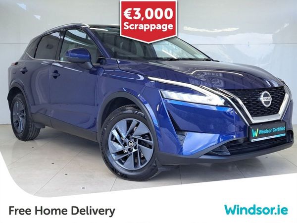 Nissan Qashqai SUV, Petrol, 2022, Blue